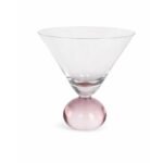 TAÇA BUBBLE GLASS   - Rosa - Mesa Posta
