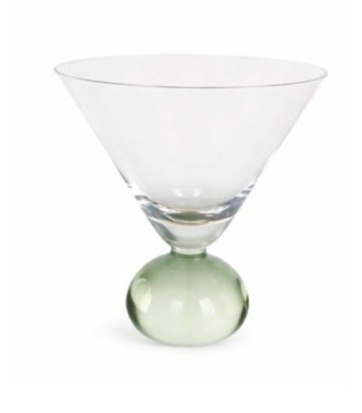 TAÇA BUBBLE GLASS - Verde - Mesa Posta