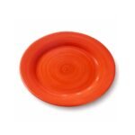 Sousplat em cerâmica laranja - Mesa Posta