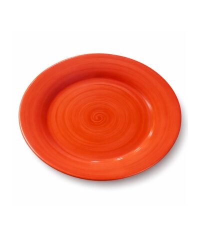 Sousplat em cerâmica laranja - Mesa Posta