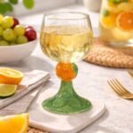 Taça orange 400 ml - Mesa Posta
