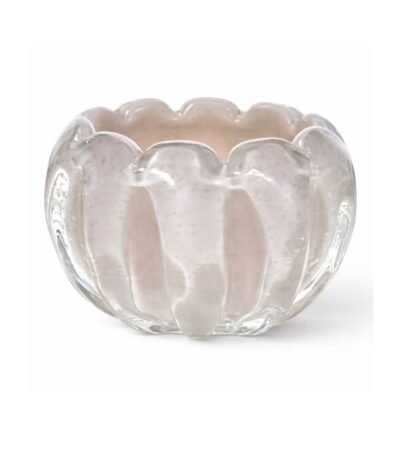 Vaso decorativo viro bege areia