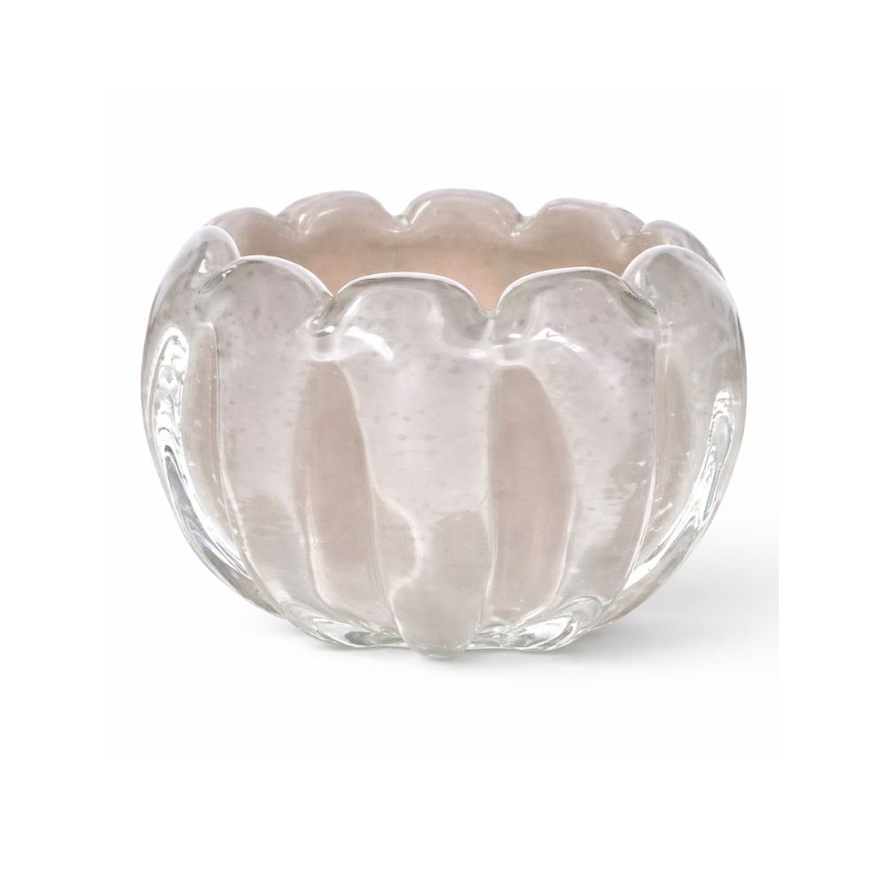 Vaso decorativo viro bege areia