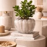 Vaso decorativo viro bege areia - foto 2