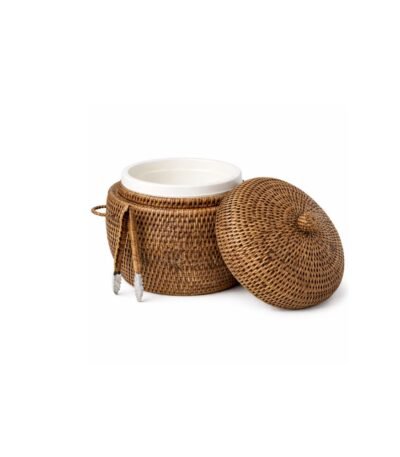 Balde de gelo em rattan - Mesa Posta