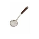 Escumadeira inox wood - Utilidades