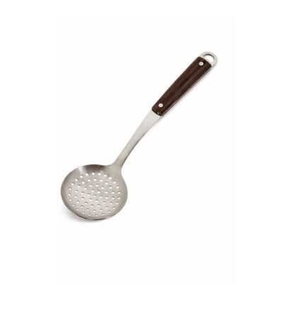 Escumadeira inox wood - Utilidades