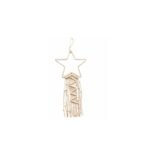 Estrela Decoartiva Macrame com Franjas