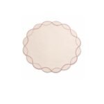 Jogo Americano Nylon Off  Color Rosa