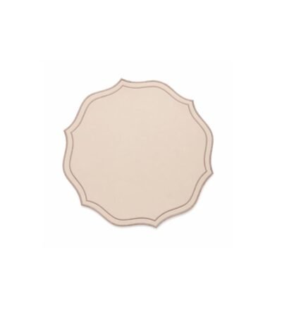 Jogo Americano Nylon off Com Bordado lavanda