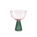 Taça Sobremesa Rosa  Azul - Mesa Posta