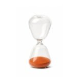 Ampulheta  Decorativa Vidro 15 Minutos  Terracota