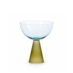 Taça Sobremesa Azul Verde 240ml