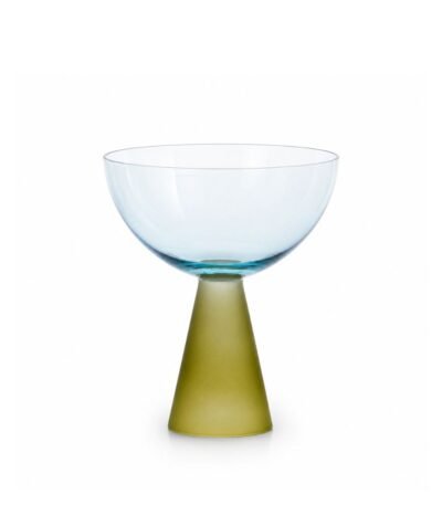Taça Sobremesa Azul Verde 240ml