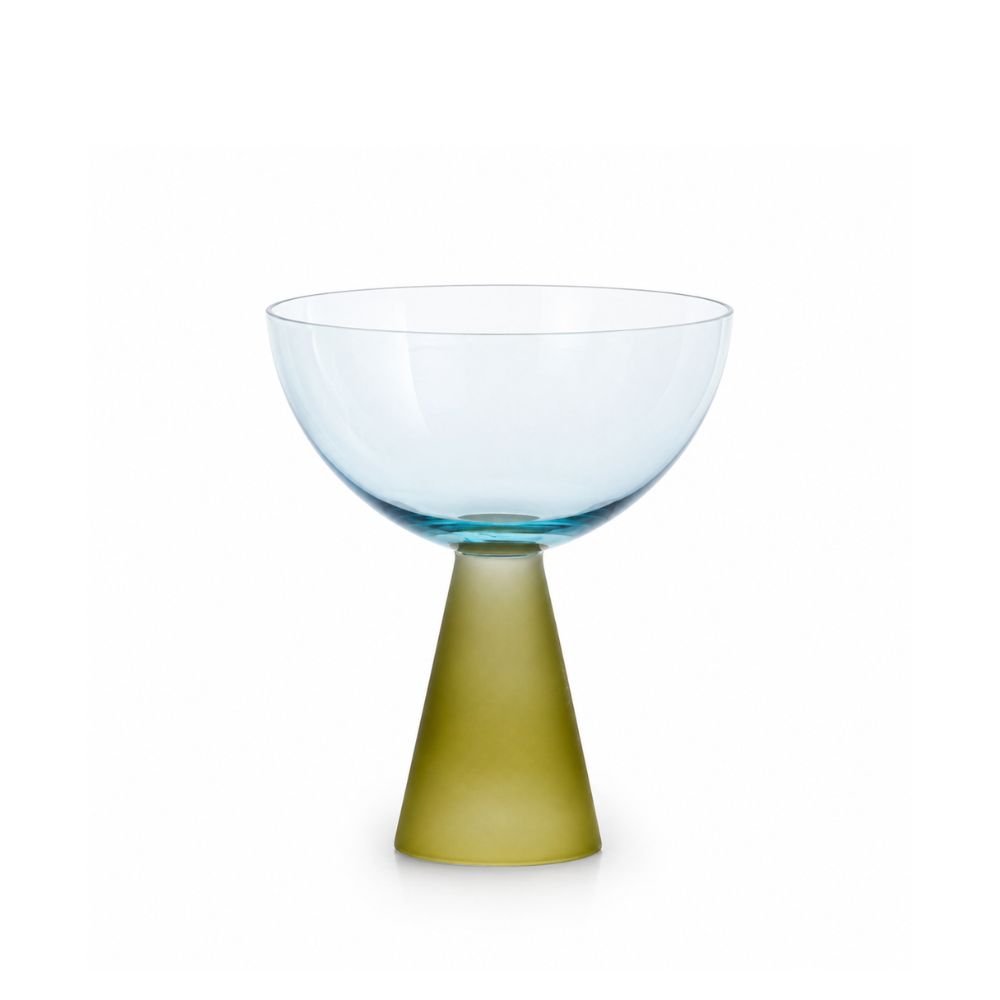 Taça Sobremesa Azul Verde 240ml Taça Sobremesa Azul Verde 240ml