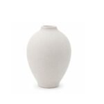 Vaso Decorativo em Cerâmica Branco