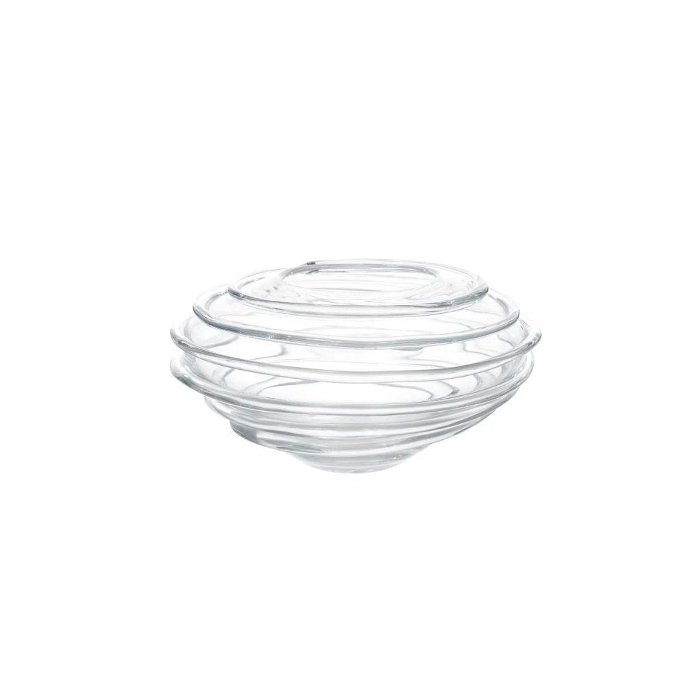 Vaso decorativo vidro transparente