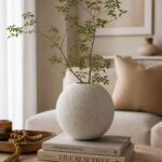 Vaso Decorativo Cerâmica Branco - foto 2