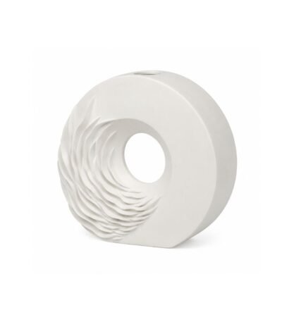 Vaso Decorativo Cerâmica Branco