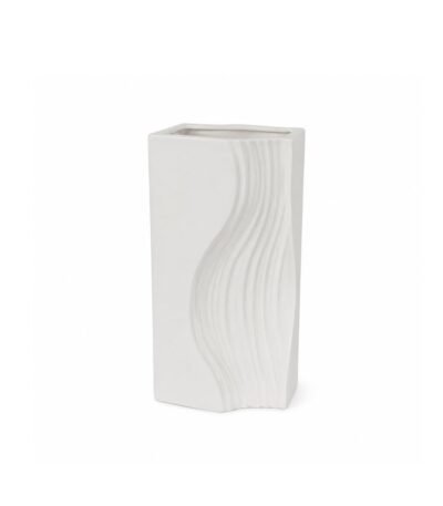 Vaso Decorativo em Porcelana Branco