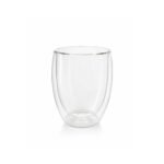 Copo Vidro com Parede dupla Transparente 350ml