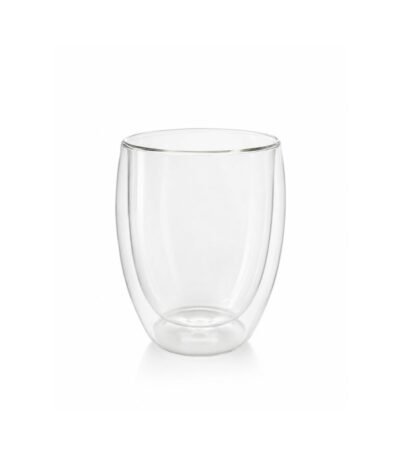 Copo Vidro com Parede dupla Transparente 350ml