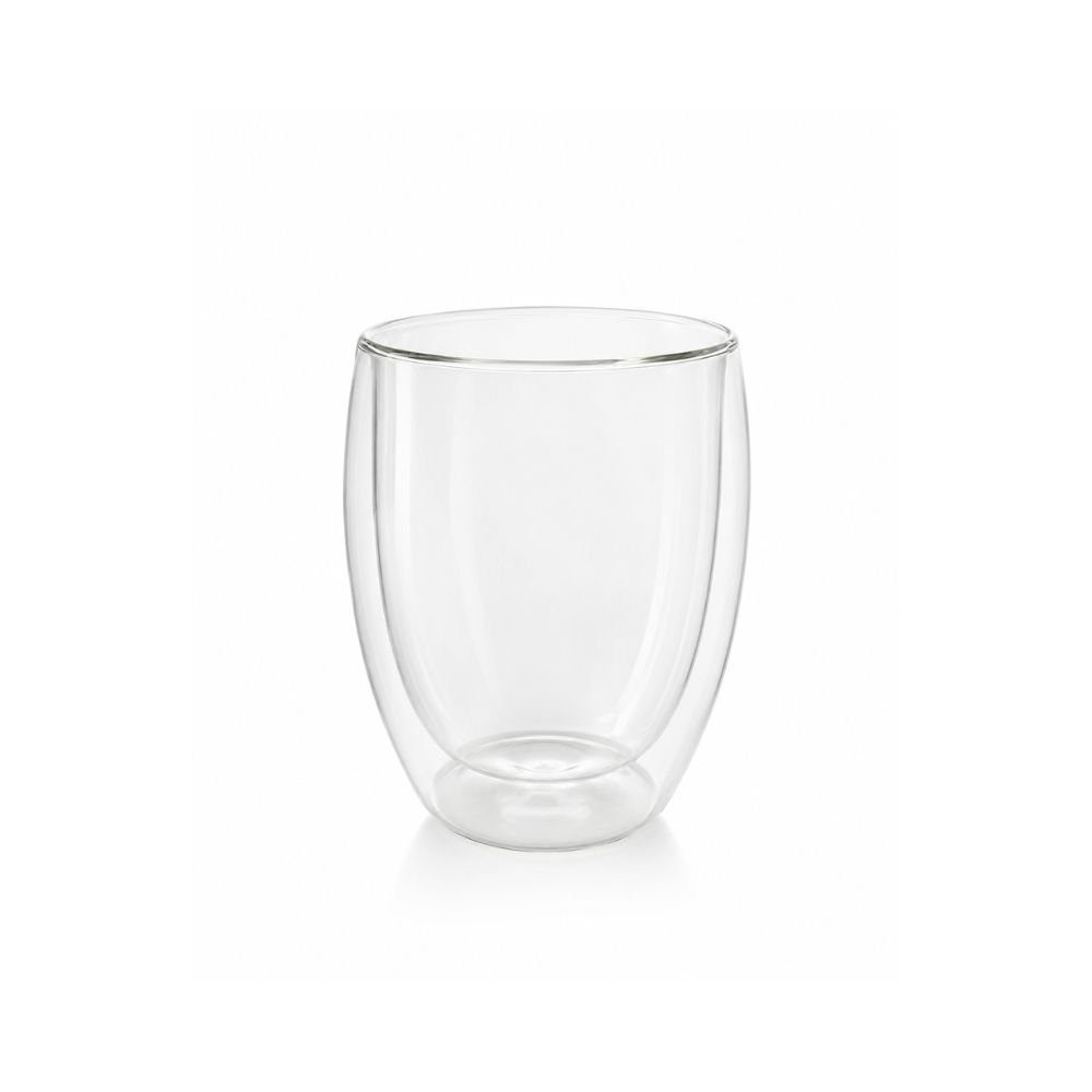 Copo Vidro com Parede dupla Transparente 350ml Copo Vidro com Parede dupla Transparente 350ml
