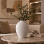 Vaso Decorativo em Cerâmica Branco - foto 2