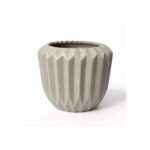 Vaso cerâmica fendi fosco - Vasos