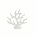 Escultura Coral Branco - Praia