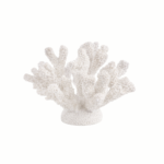 ESCULTURA POLIRESINA CORAL BRANCO