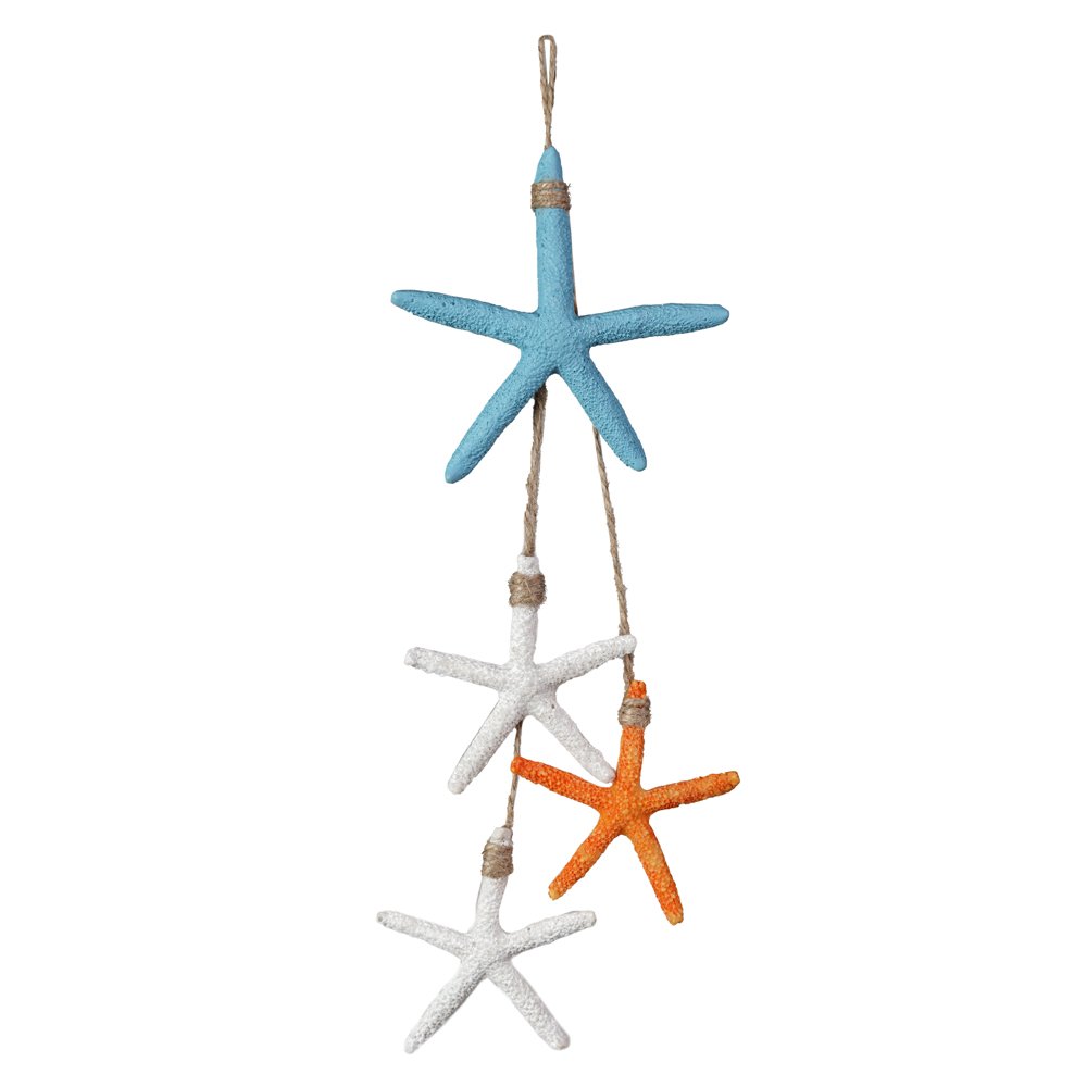 Estrela Pendurar Azul Claro e Branco Estrela Pendurar Azul Claro e Branco