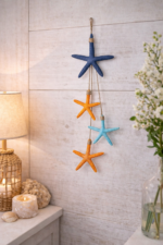 Estrela Pendurar Azul e Laranja - foto 2