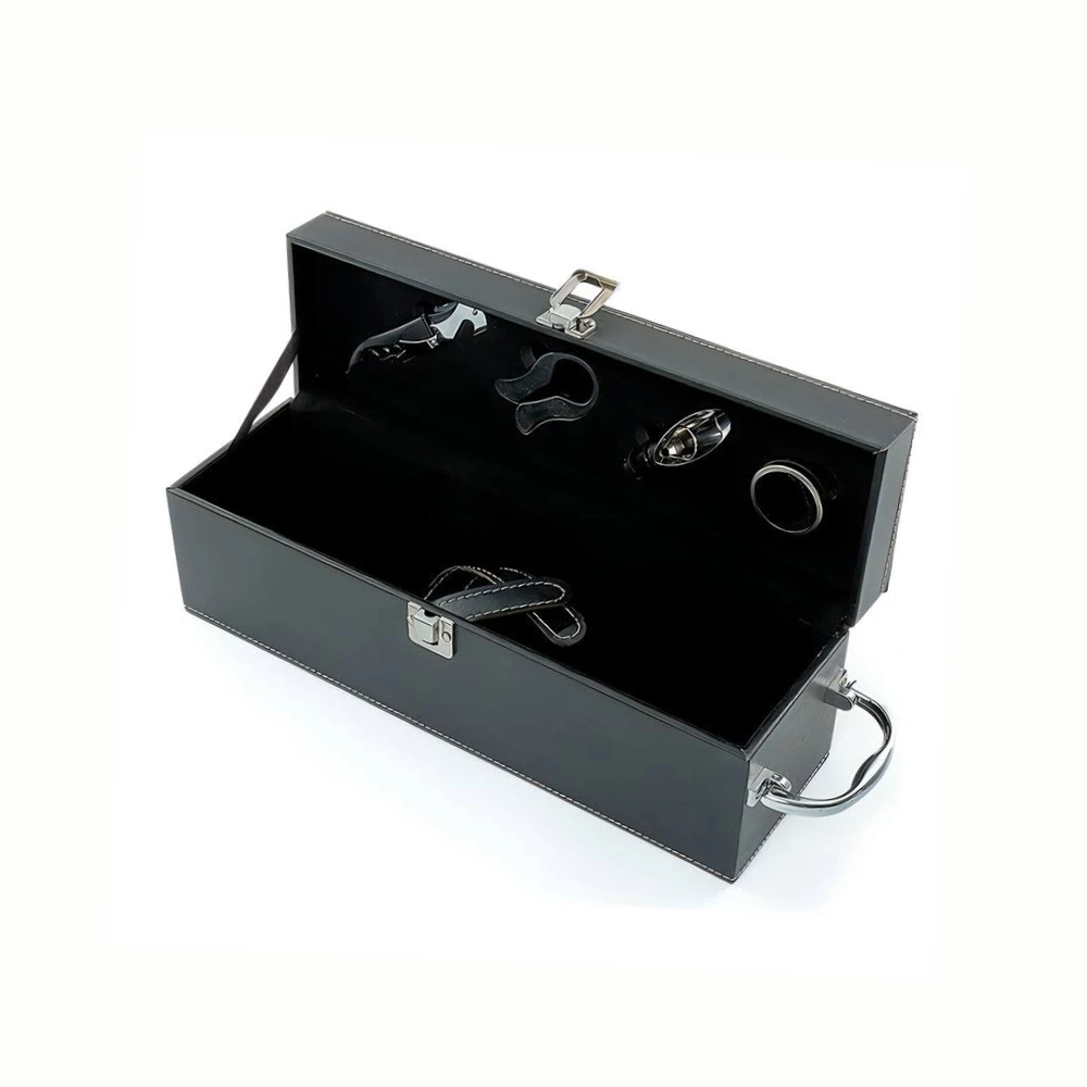 Kit porta vinho estojo - Utilidades