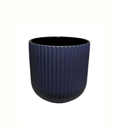 Vaso em ceramica atar azul - Vasos