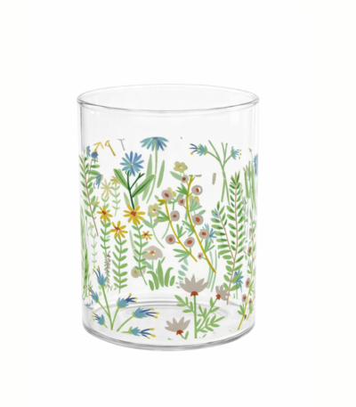 COPO 400ml  PRIMAVERA TRANSPARENTE