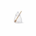 Meleira vidro boro com pegador bamboo