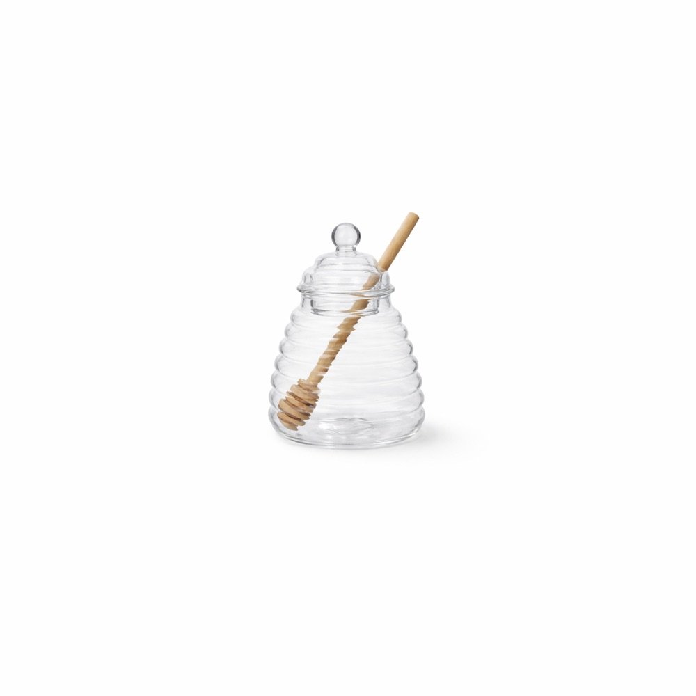 Meleira vidro boro com pegador bamboo