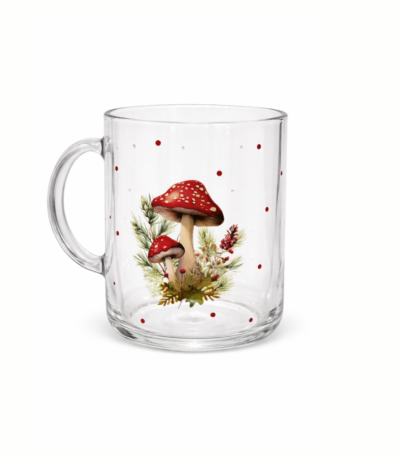 Caneca cogumelos 470 ML - Mesa Posta