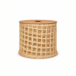 Tela Rústica Bege - Fitas Decorativas
