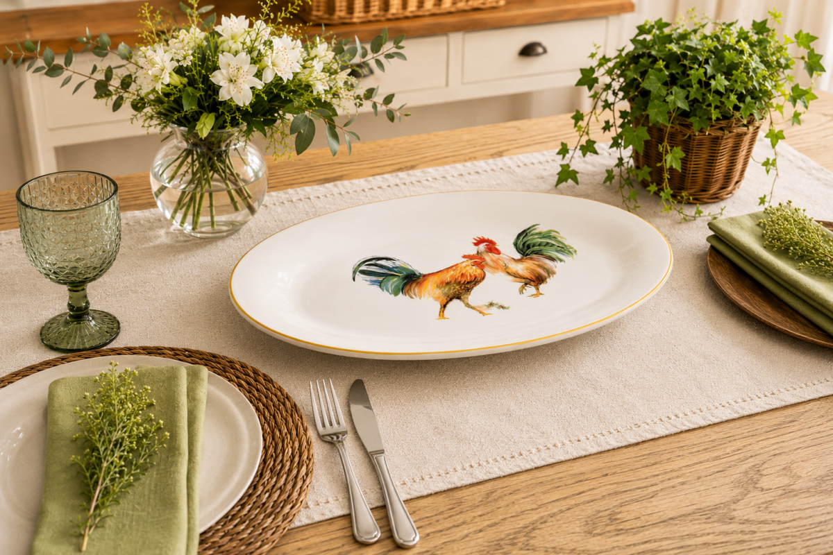 Travessa Rooster 55 cm - Imagem 2