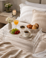 Bandeja Retátril em Acrílico  | Supreenda ao oferecer a refeição na cama - Imagem 2